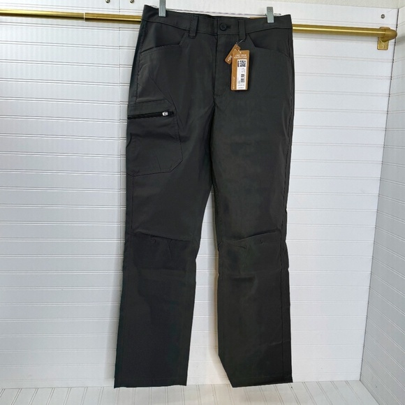 NEW Eddie Bauer Rainer Pant Active Fit 30W 32L Dark Smoke - Picture 1 of 9